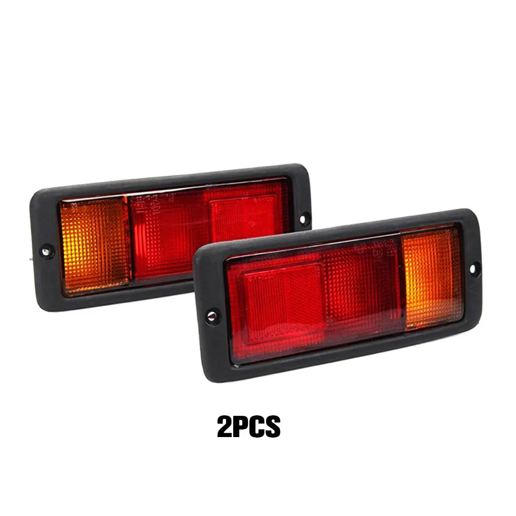 2x Red Durable And Stylish Pajero Montero V31V32V33V43 Running Lights For Cars - Long-lasting Performance Running Lights For