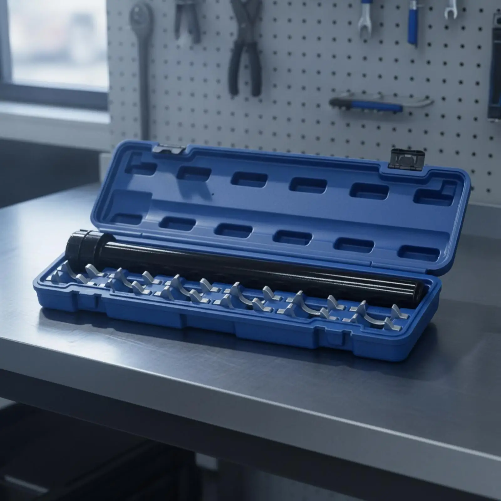Steering Rod Wrench Set 12-Piece Tie Rod Removal Set Extended-Reach for DIYers