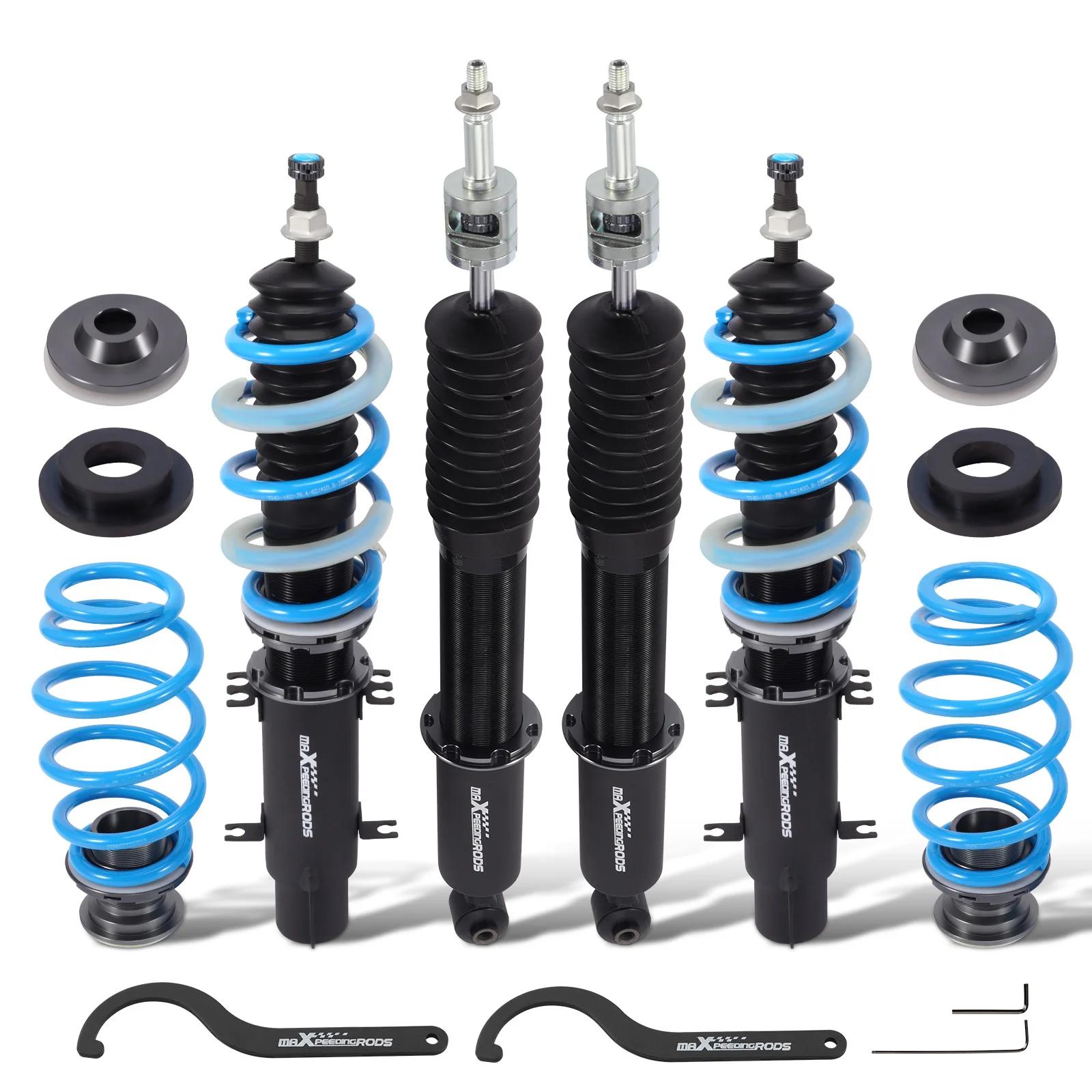 MaXpeedingrods Suspension Parts Spring Coilover Shock Absorber for VW GOLF MK4 (1J1) FWD 1997-2006