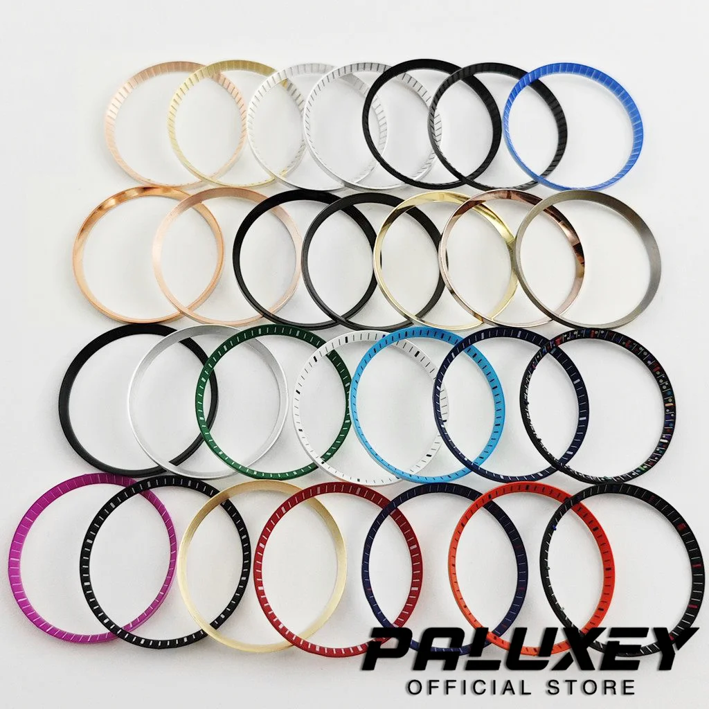 30.5mm Copper/Plastic Watch Chapter Ring Modified Parts Fits SRPD Watch Case For NH35 NH36 Movement Watch Repair DIY Accessories