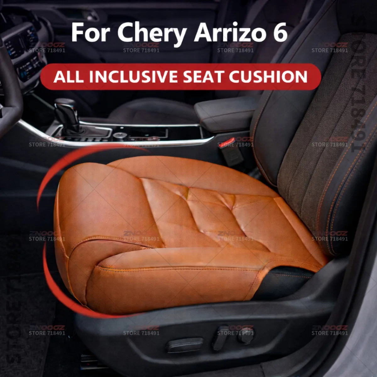 

Подушка-удлинитель для поддержки ног на сиденье автомобиля Chery Arrizo 6, накладка на сиденье из пены с эффектом памяти, аксессуары для интерьера