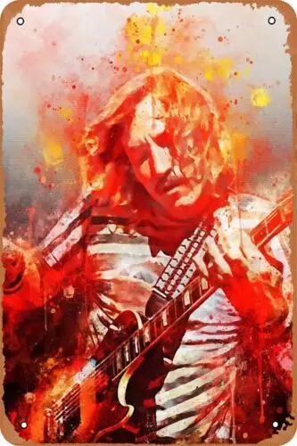Letrero Metálico de Joe Walsh, Decoración Retro de Pared para el Hogar, Bar, o como Regalo para Hombre, Póster Metálico de Aluminio