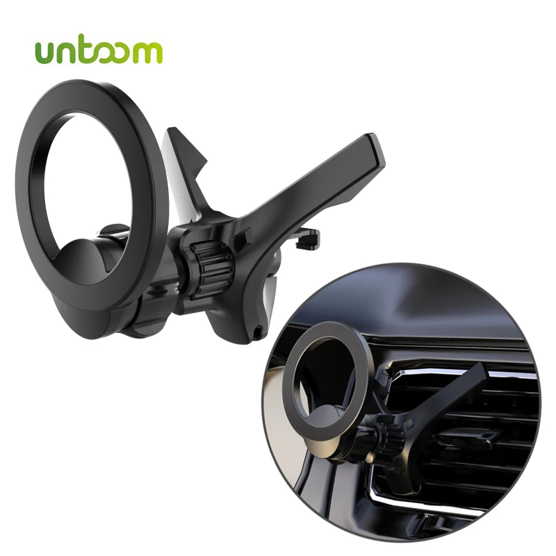 Untoom Magnetic Car Phone Mount for iPhone 14 13 12 Pro Max Strong Magnet Car Air Vent Mobile Phone Holder Stand for Magsafe