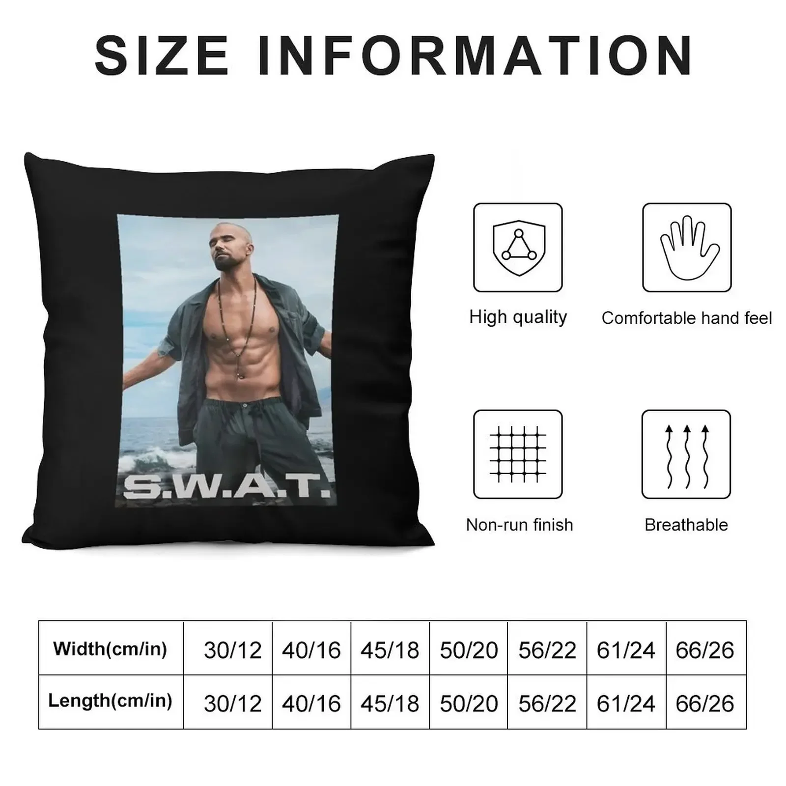 Special Present Shemar Moore Gift Movie Fans Throw Pillow Pillow Cases Decorative Cushion Covers For Living Room pillow