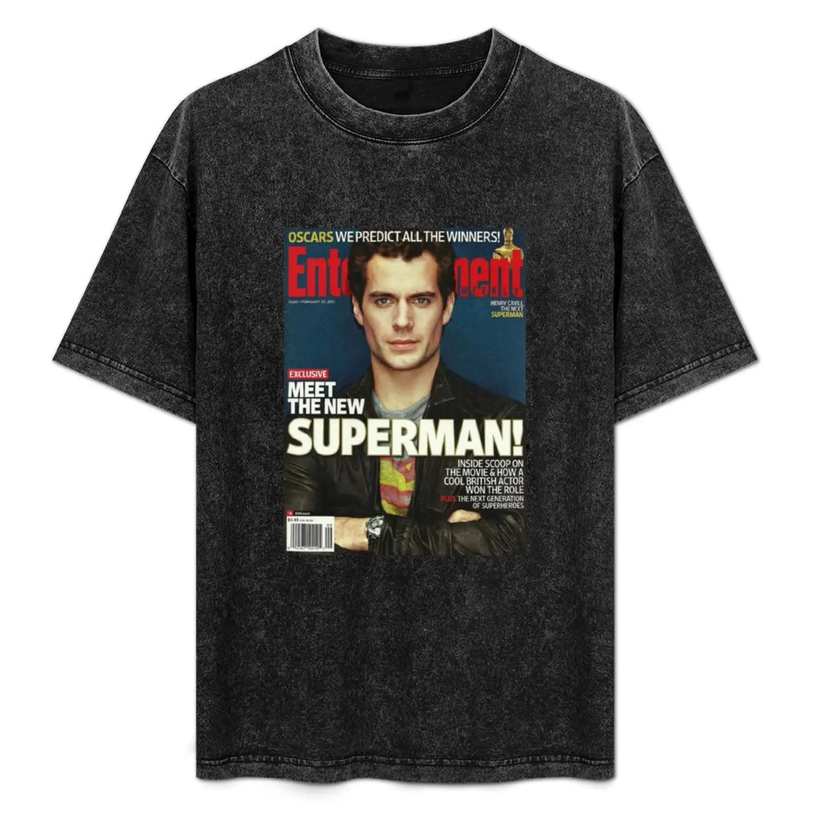 

Henry Cavill T-Shirt Casual Minimalist Short Sleeve Top