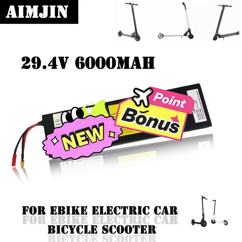 🚧7s2p 29.4V 18650 Battery Lithium Ion Battery For 6000mAh Lithium Ion Battery🧸