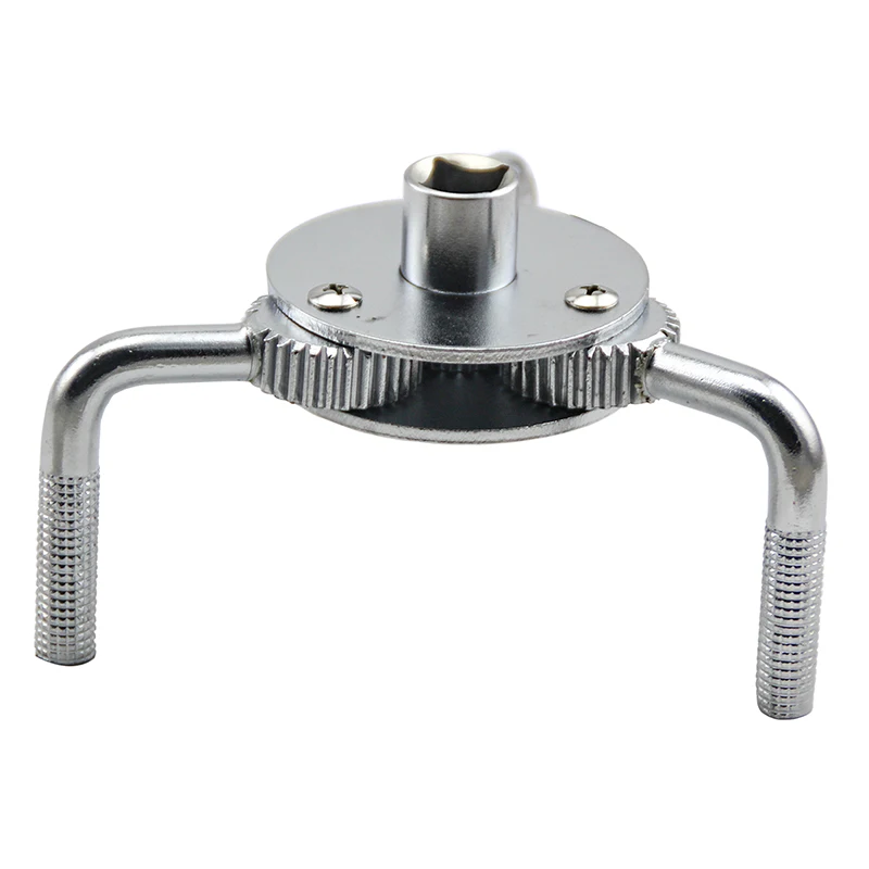 UTMALL Steel 65-130mm Two Way 3 Jaw Oil Filter Wrench Remova Tool 2 Ways Repairing Tool Adjustable Spanner Remover Auto Car Tool