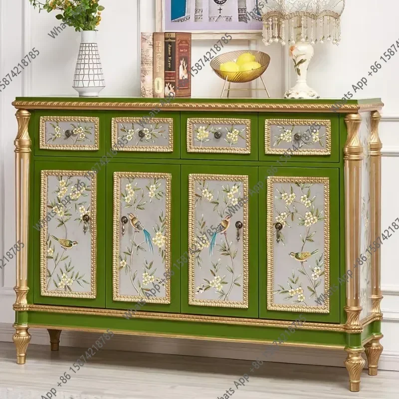 

N68 L Service Wooden Shoe Cabinet Modern Green Minimalist Living Room Shoe Rack Organizer Salon Unique Zapatero Unique Furniture