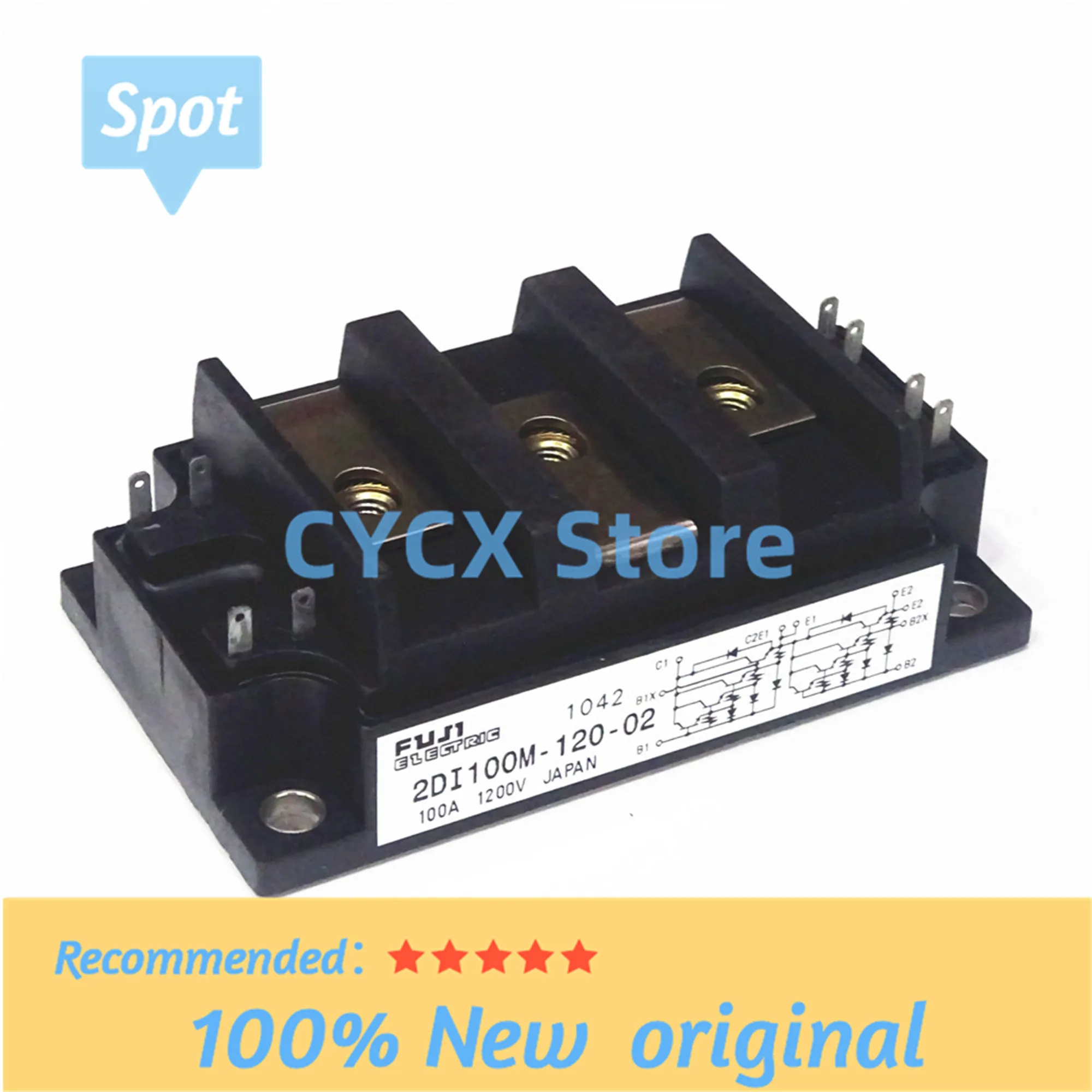 2DI100M-120-02  IGBT  ORIGINAL MODULE