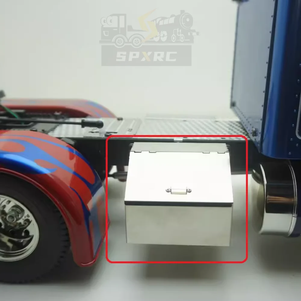 ชุดกล่องเครื่องมือสำหรับ spxrc Tamiya 1/14 56344 King Hauler RC trailer รถโคลนชิ้นส่วน DIY ของเล่นผู้ใหญ่