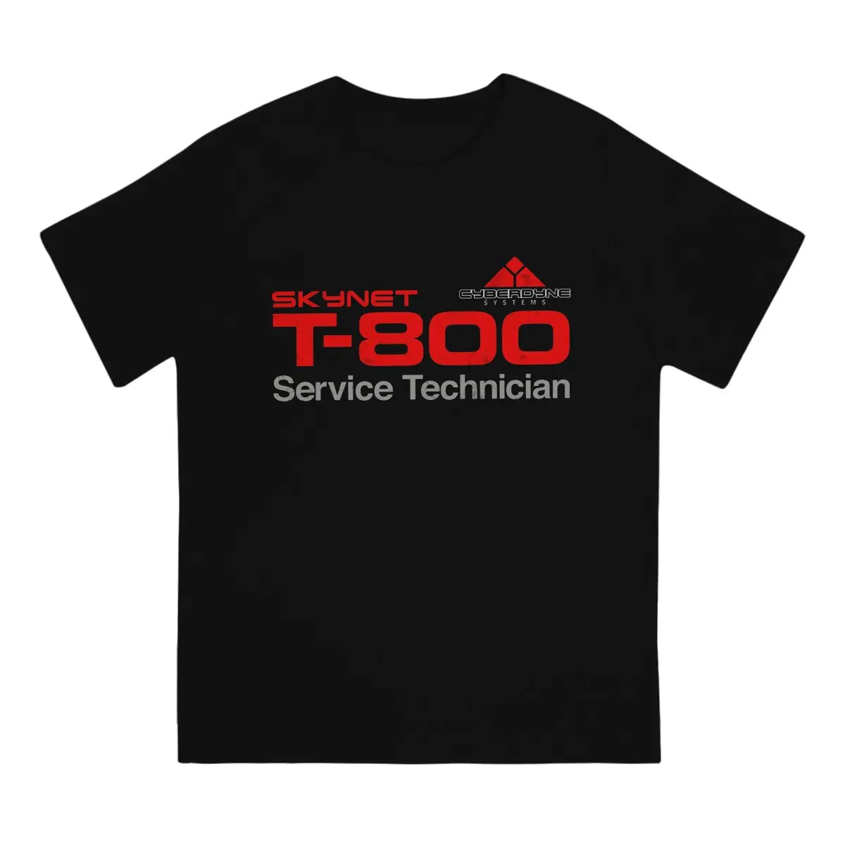 The Terminator T-800 Technician Tshirt Graphic Men Tops Vintage Goth Summer Short Sleeve Harajuku T Shirt