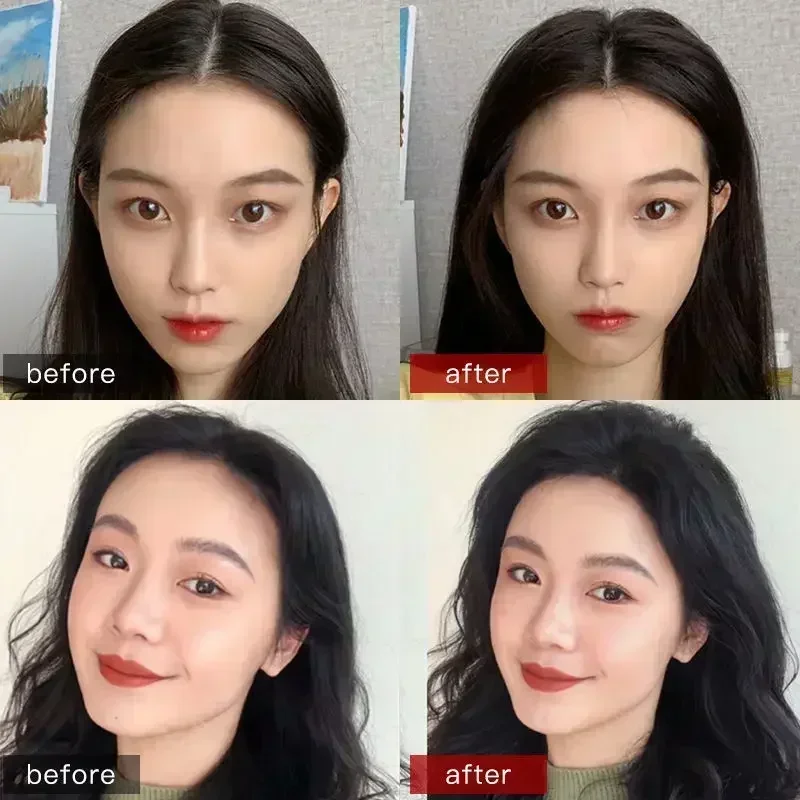 2 Buah Jepit Rambut Halus Akar Rambut Poni, Ember Rambut Keriting Gaya Atasan Rambut Orang Malas, Jepit Rambut Korea Portabel