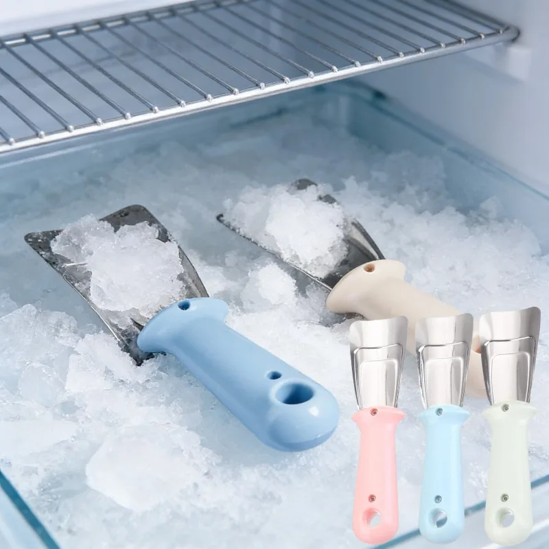 

Stainless Steel Refrigerator Scraper De Icing Tool Portable Refrigerator De Icing Shovel Multifunctional Household Cleaning