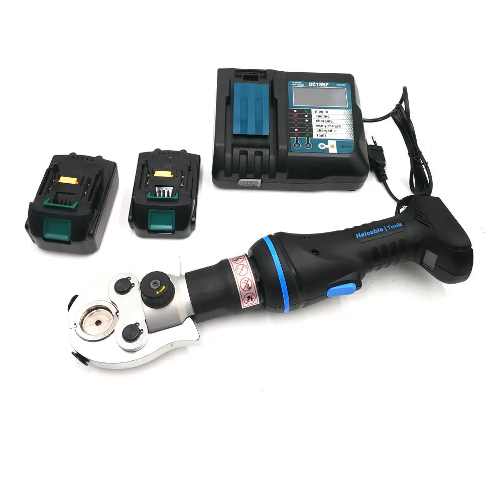 مسدس نوع الأسلاك الكهربائية الهيدروليكية المكشكش EP-300K 16-300sqmm بطارية كابل العروة أدوات العقص