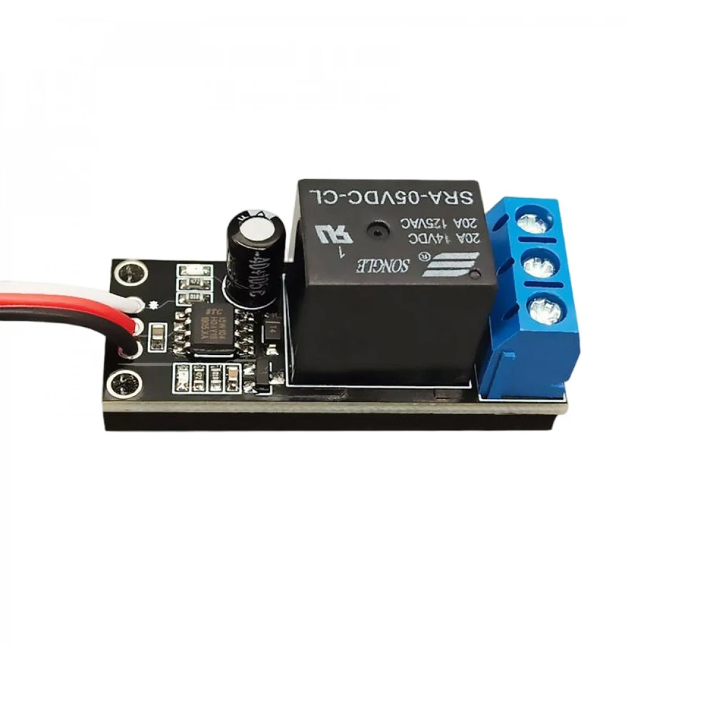 

1 Channel RC PWM Switch Relay 20A LED Light Controller for RC Airplane Car Boat 1000-2000us Universal Receiver Compatible