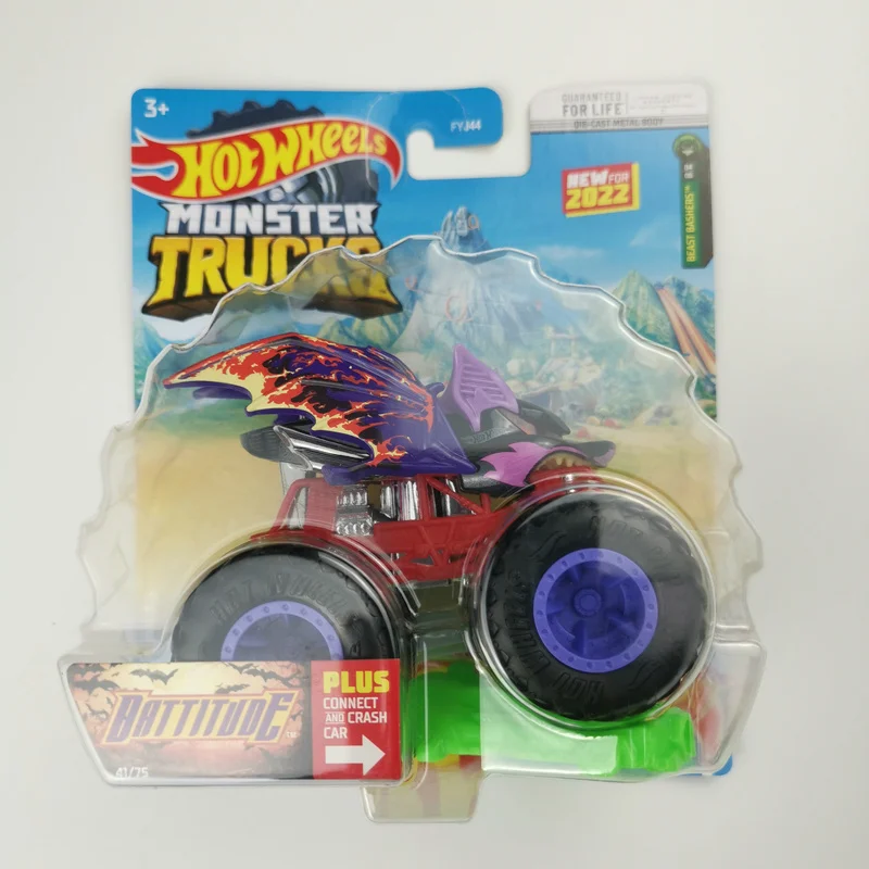 2022 Hot Wheels 1:64 BUZZ LIGHTYEAR TIGER BONE SHAKER MEGA WREX JURASSIC FYJ44 MONSTER TRUCKS Collect diecast alloy car models