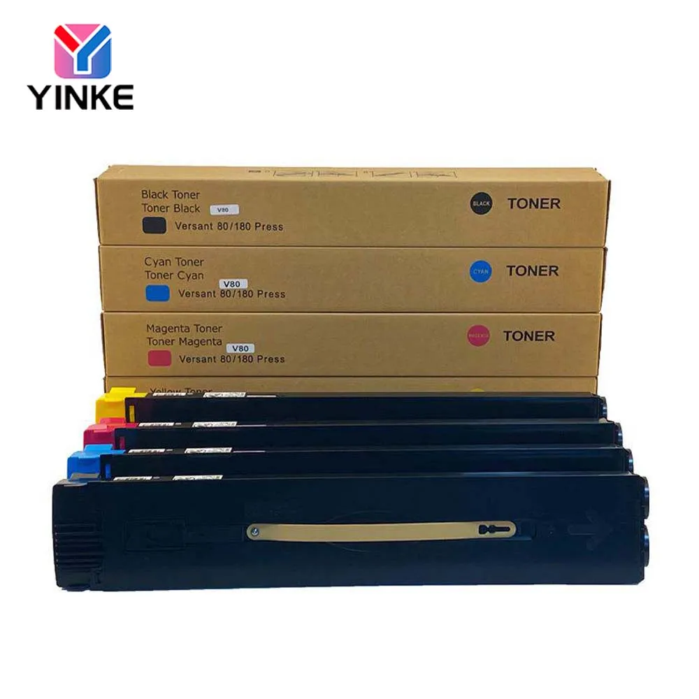 1PCS For Xerox Versant V80 Press 180 Press Toner Cartridge Japan New Compatible Color Toner 600g 30000 Pages