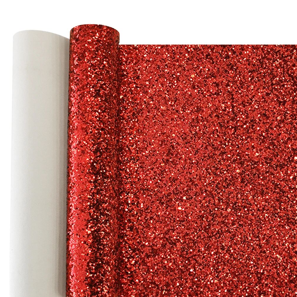 

Блестящая синтетическая кожа в рулоне, блестящая золотистая, красная, черная ткань, «сделай сам», аксессуары для волос, ручная работа, одежда, сумка, материал