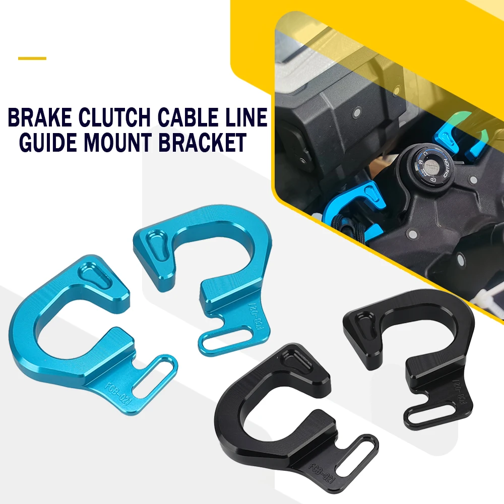 

For CFMOTO CF 450MT 450 MT 450 MT450 CF450MT 2024 2025 2026 Motorcycle Accessories Brake Clutch Cable Line Guide Mount Bracket