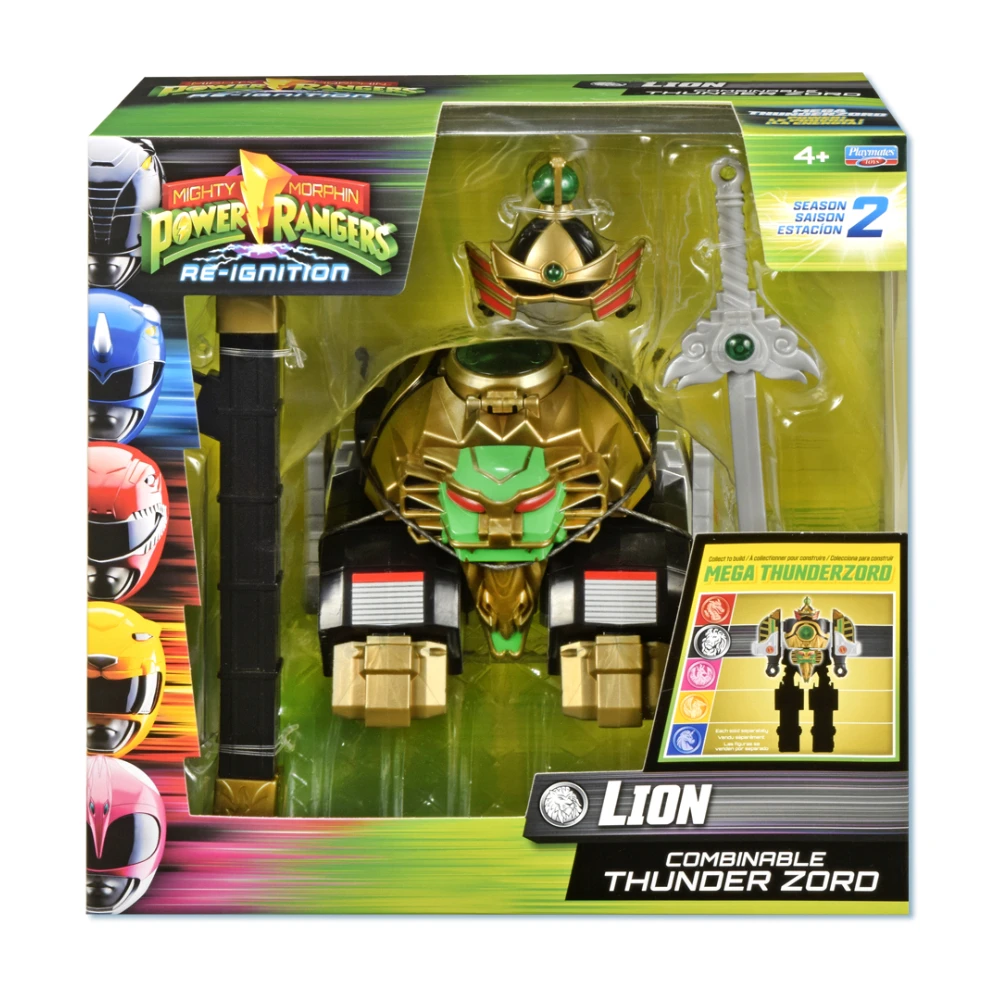 Power Rangers Thunder Zord Red - огляд і ціна Model Kit Power Rangers