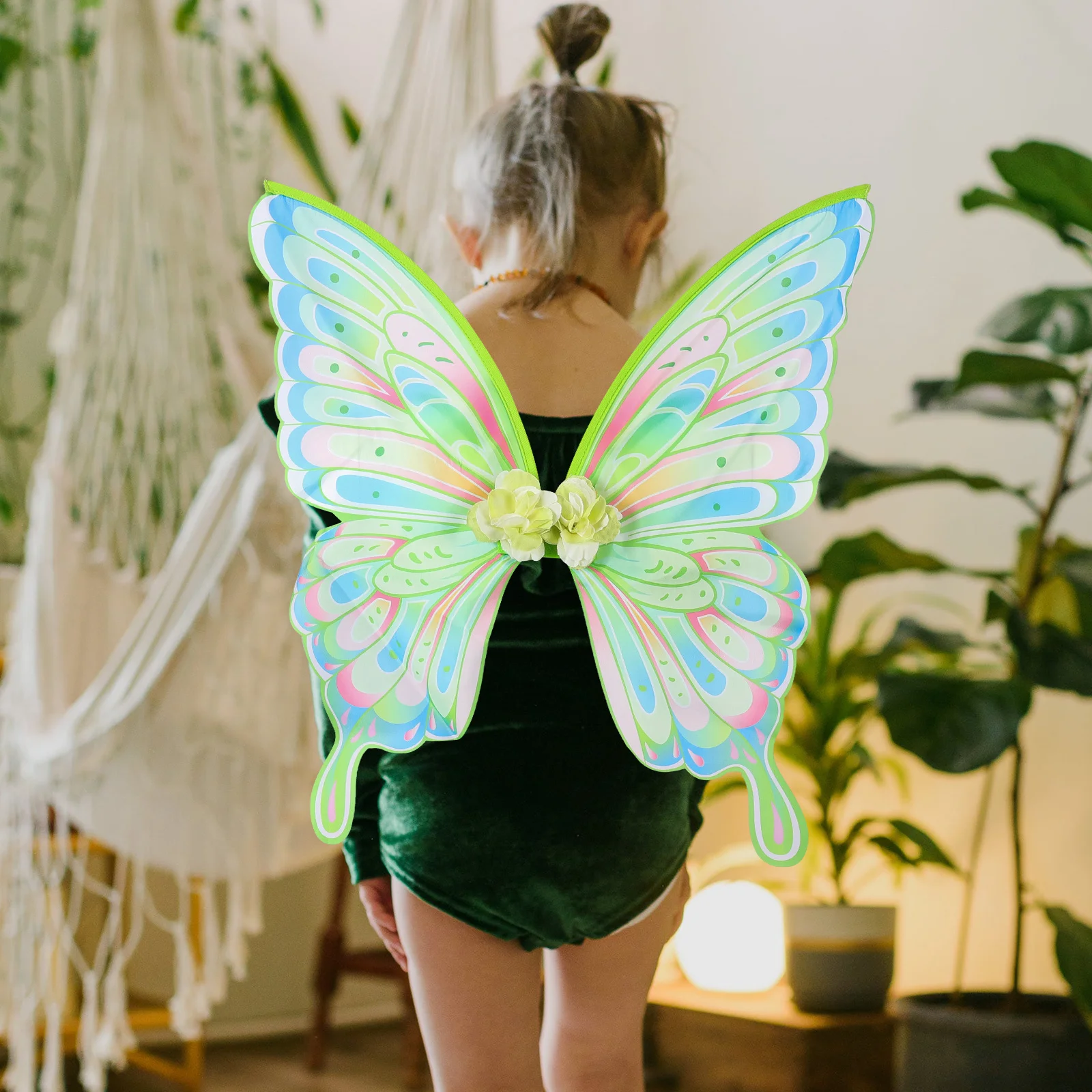 

Cosplay Prop Light Polyester Wings For Girls Festival Party Stage Performance Costume Dress Up Role Play Decor Cosplay Party