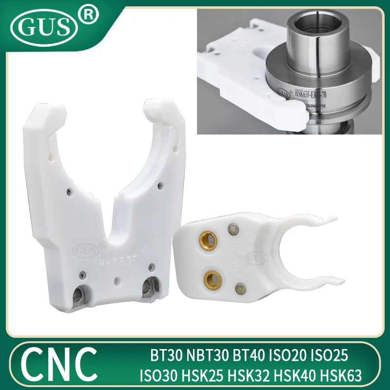 BT30 NBT30 BT40 ISO20 ISO25 ISO30 HSK 25E 32E 40E HSK63 Tool Holder Automatic Clamping Claw for Spindle Knife Shank Lathe Parts