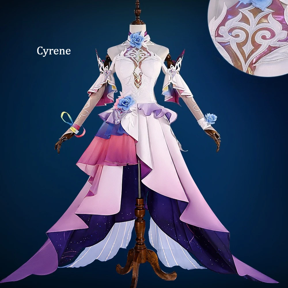 

Honkai: Star Rail Cosplay Costume Cyrene Clothing Two-dimensional Game Cosplay Full Clothing Halloween Costume