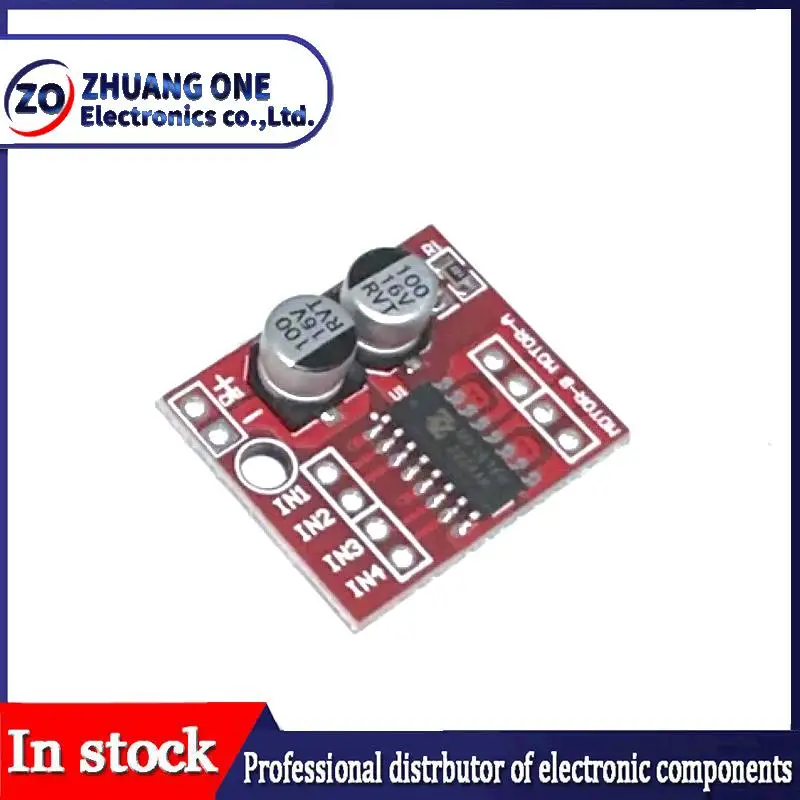 2 DC Motor Drive Module Reversing PWM Speed Dual H Bridge Stepper Motor Mini Victory L298N