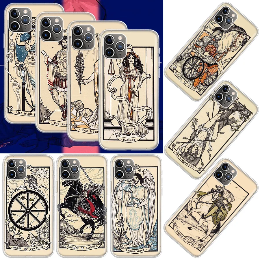 Tarot cards for Halsey HFK Phone Case For Apple Iphone 12 Mini 14 13 15 Pro Max 11 X XS XR 16 Plus Funda Cover Shell Co