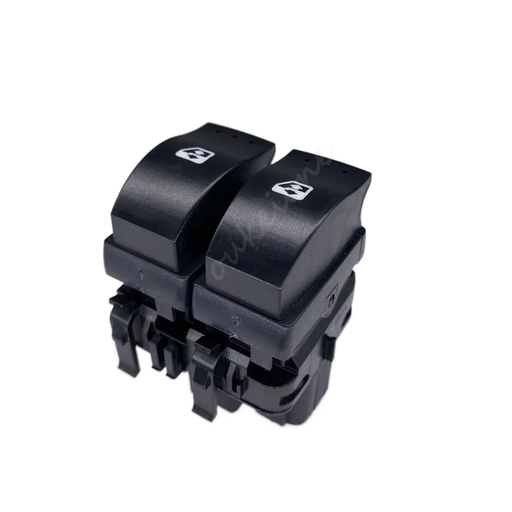 Para renault clio 1998-2014 frente esquerda energia mestre janela levantador de vidro interruptor de controle botão duplo 8200060045   Acessórios para carros