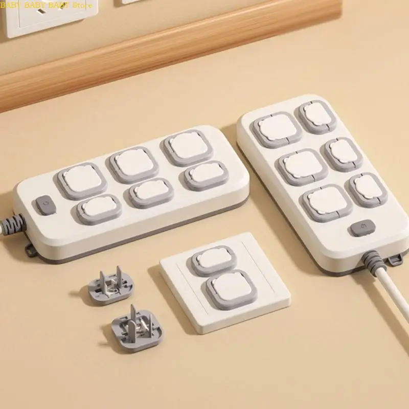 Q81A Cắm Vỏ Bảo Vệ Có Khóa Bé Chống Ổ Cắm Bảo Vệ Trẻ An Toàn Cung Cấp An Toàn Cho Trẻ Cắm Mũ Ổ Cắm Bao