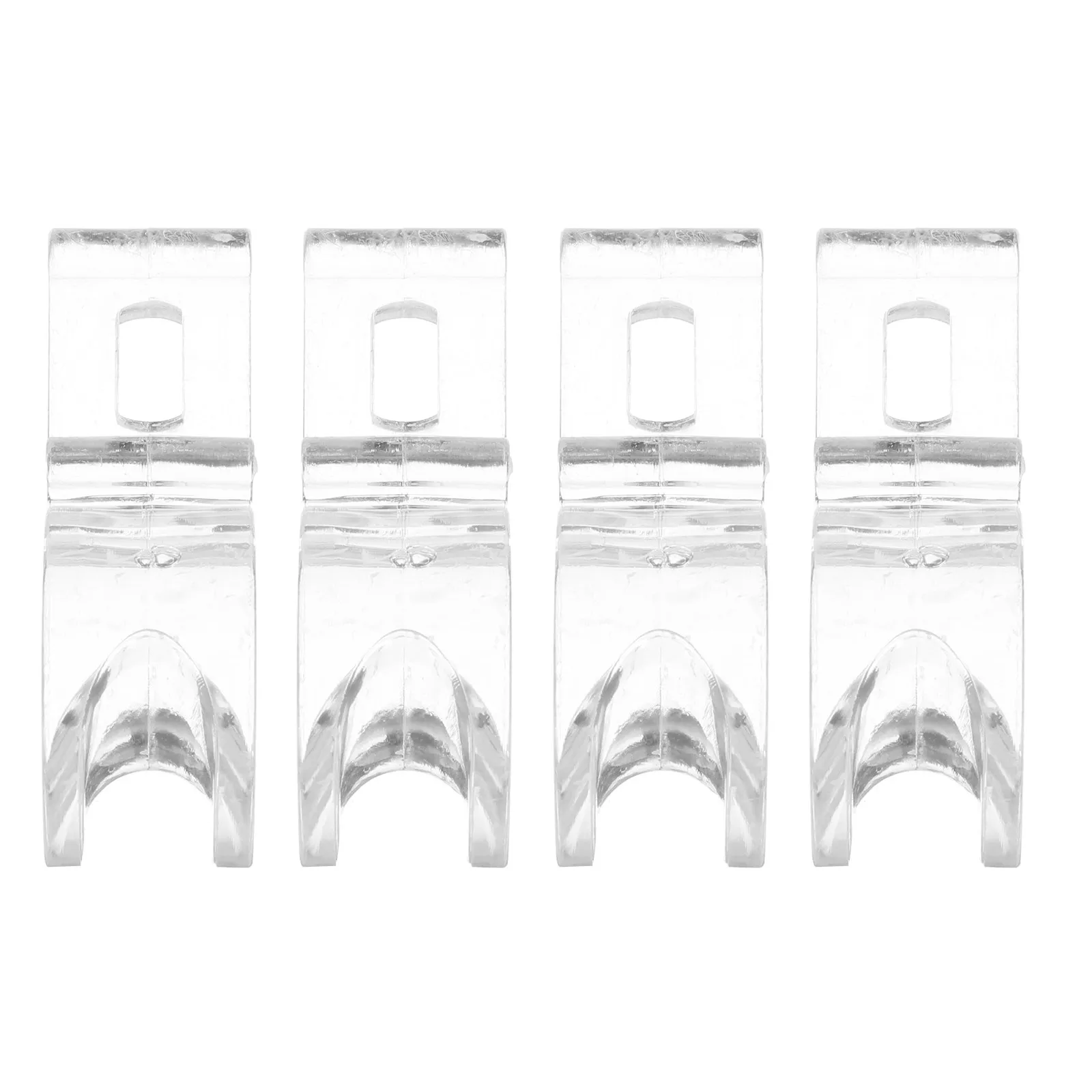 1Set Curtain Fixing Hooks Roller Blind Accessory Beaded Chain Holder Clips Secure Blind Cord Retainer for Roller Shades Drapes
