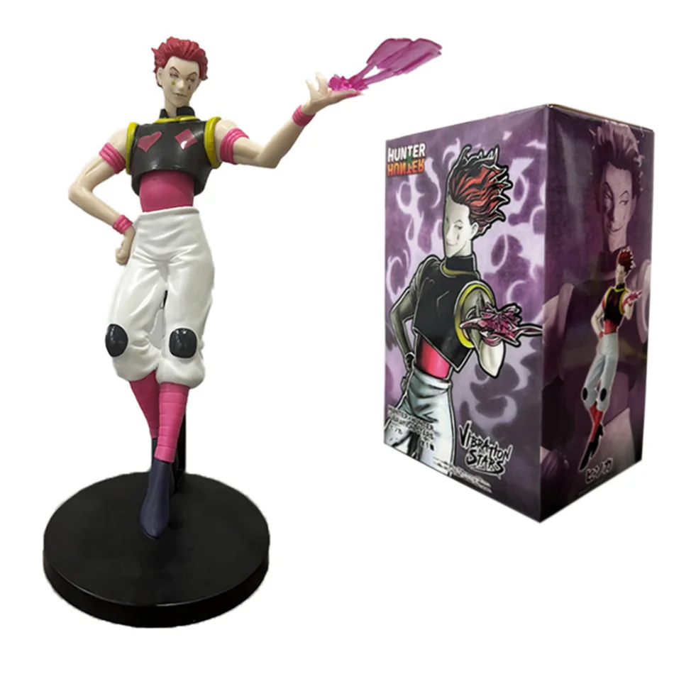 Hunter X Hunter Anime Figuren-Set 6 Stück Gon Killua Kurapika Hisoka Chrollo Illumi PVC Actionfiguren Sammlerstücke Modell-Spielzeug Geschenke – Detail 18