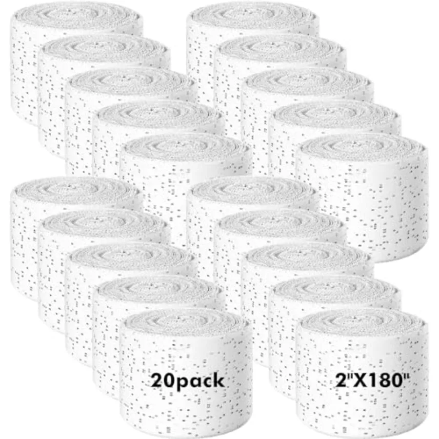 

0 Pack '' '' Plaster of Paris Rolls Bulk Plaster Cloth White Gauze Bandages Each Roll 5 Yards for Craft Projects Mache Belly Ca