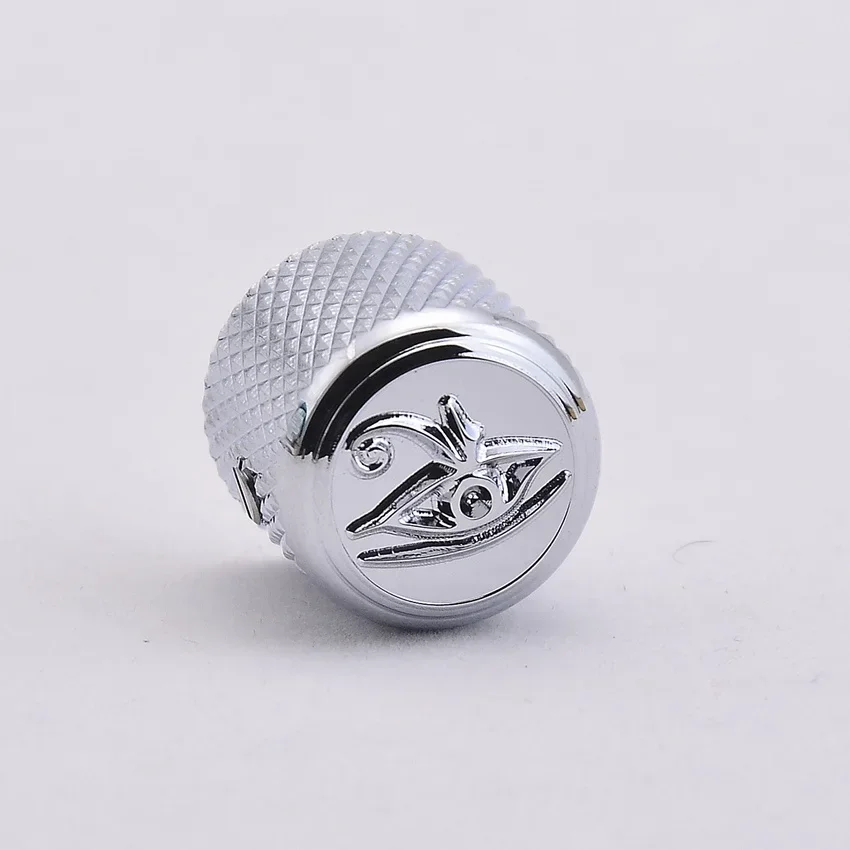 1 Piece Original Genuine Gotoh VK-ART-01/02/03 Skull /Cross/Eye of horus Metal Dome Tone volume Knob For Electric Guitar Bass