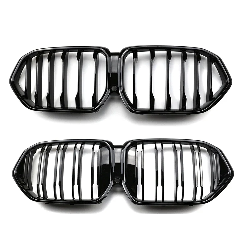 ROLFES For BMW X6 G06 X6M F96 2020-2022 Car Front Bumper Kidney Hood Grille Replacement Racing Grills Auto Accessories