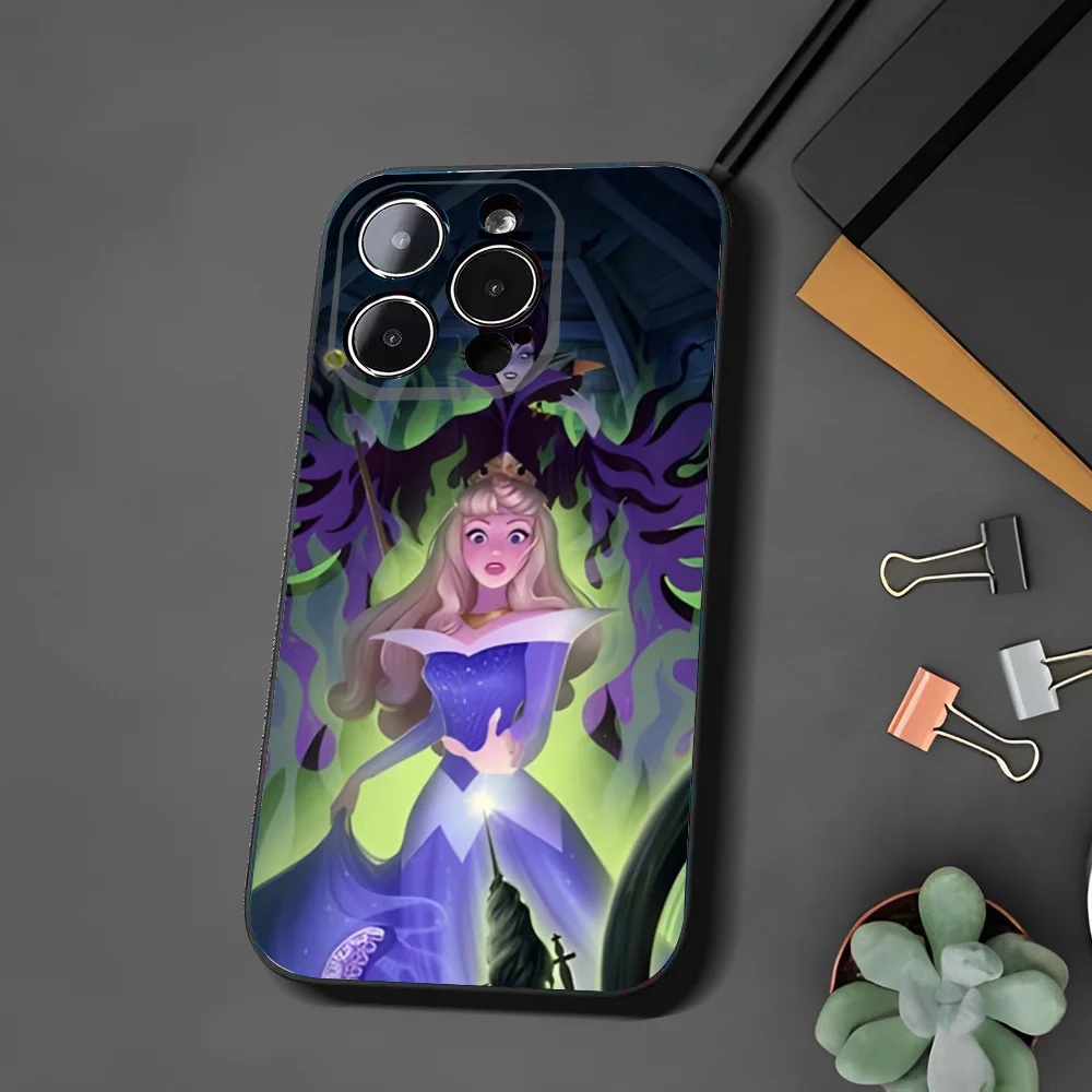 M-Maleficent Phone Case For Iphone 15 11 13 14 Pro Max 7 8 Plus X Xr Xs Max Se2020 12mini Cover Case