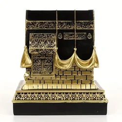 Modello celeste 3D Kaaba, scultura regalo islamica, tavolo decorativo, regalo Eid Al-Fitr, stile moderno per la decorazione della tavola, natale