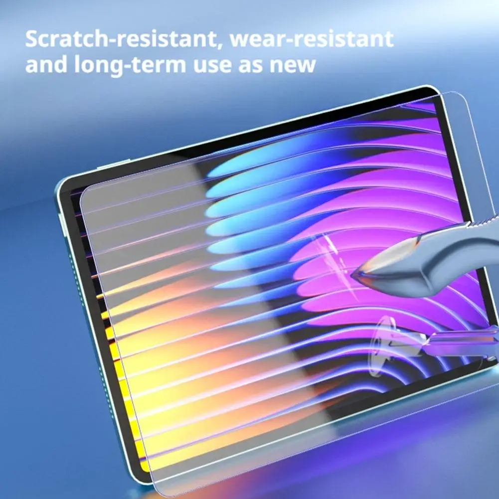 Protector de pantalla para tableta Xiaomi Pad 7 Ultra, película protectora antiarañazos de dureza 9H, funda de vidrio templado con claridad HD, amigable