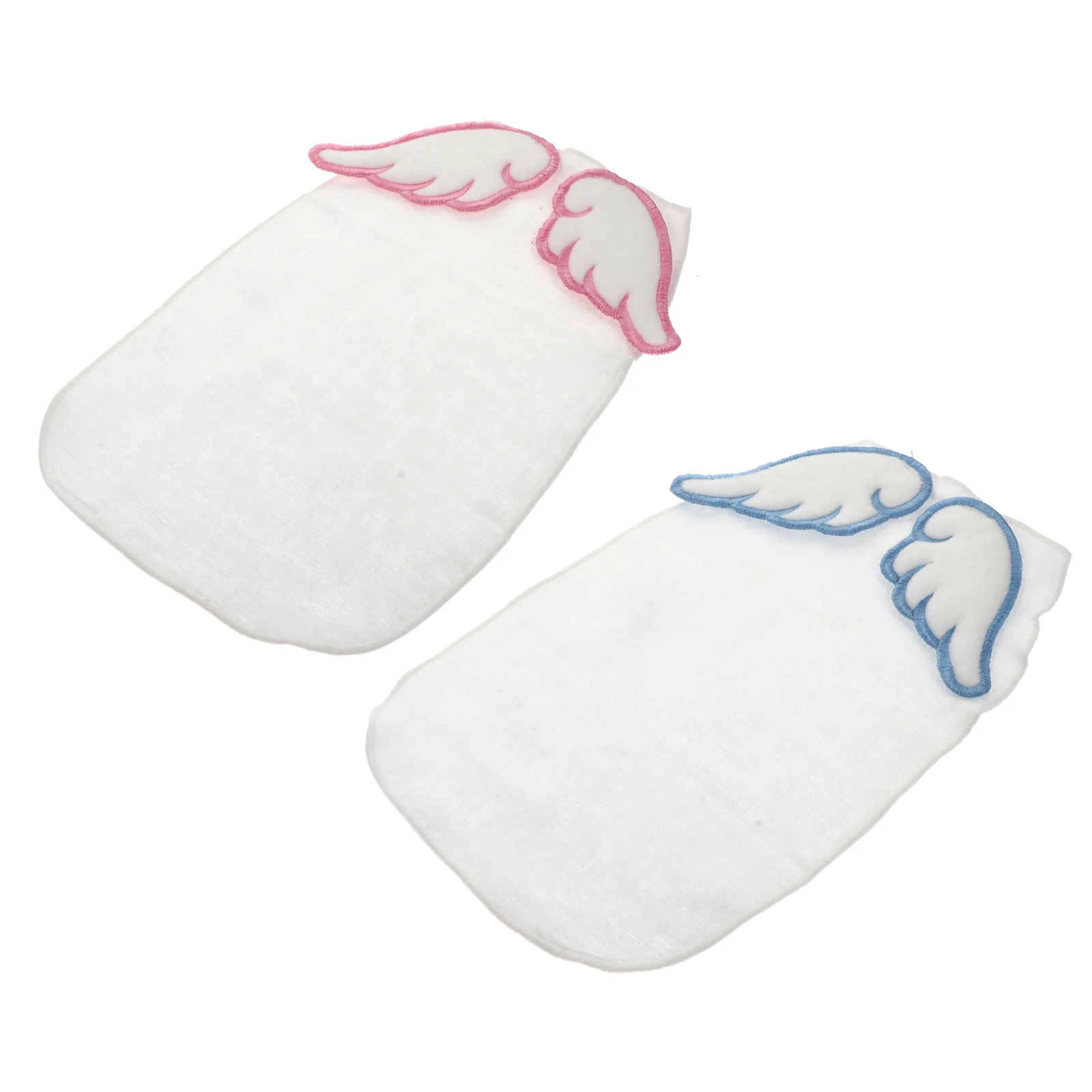 

2Pcs Angel Wings Cotton Sweat Towel Absorbent Baby Towels Multi layered Toddler Pads Newborn Soft Dry Home Textile Set
