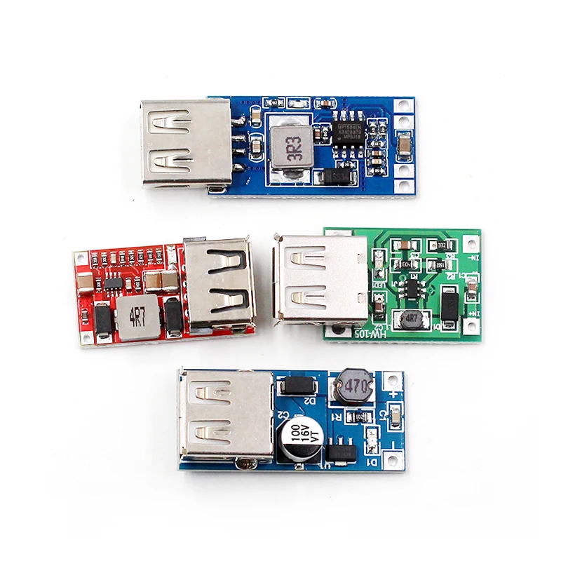 DC-DC 부스트 조정 전원 공급 모듈 보드, USB 전원 배터리 부스트 보드, 0.9V ~ 5V, 최대 5V600MA