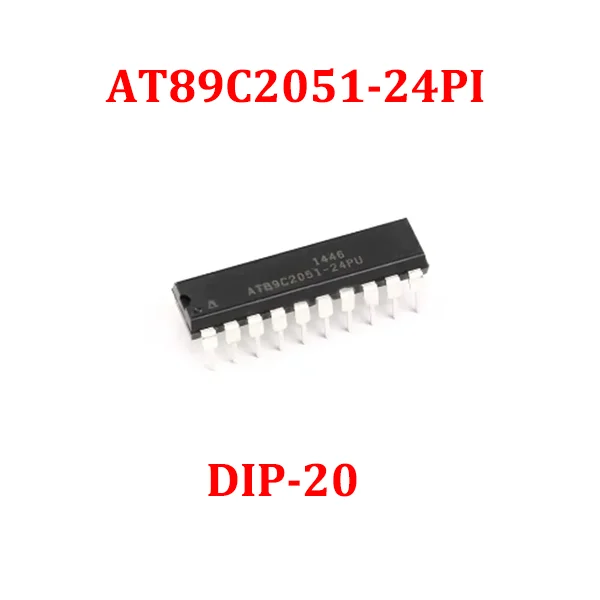 

5PCS/10PCS/50PCS/100PCS AT89C2051-24PI AT89C2051 AT89C205124PI IC MCU Chip DIP-20