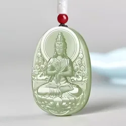 Sitting Lotus Guanyin Pendant Guanyin Bodhisattva Pendant for Men
