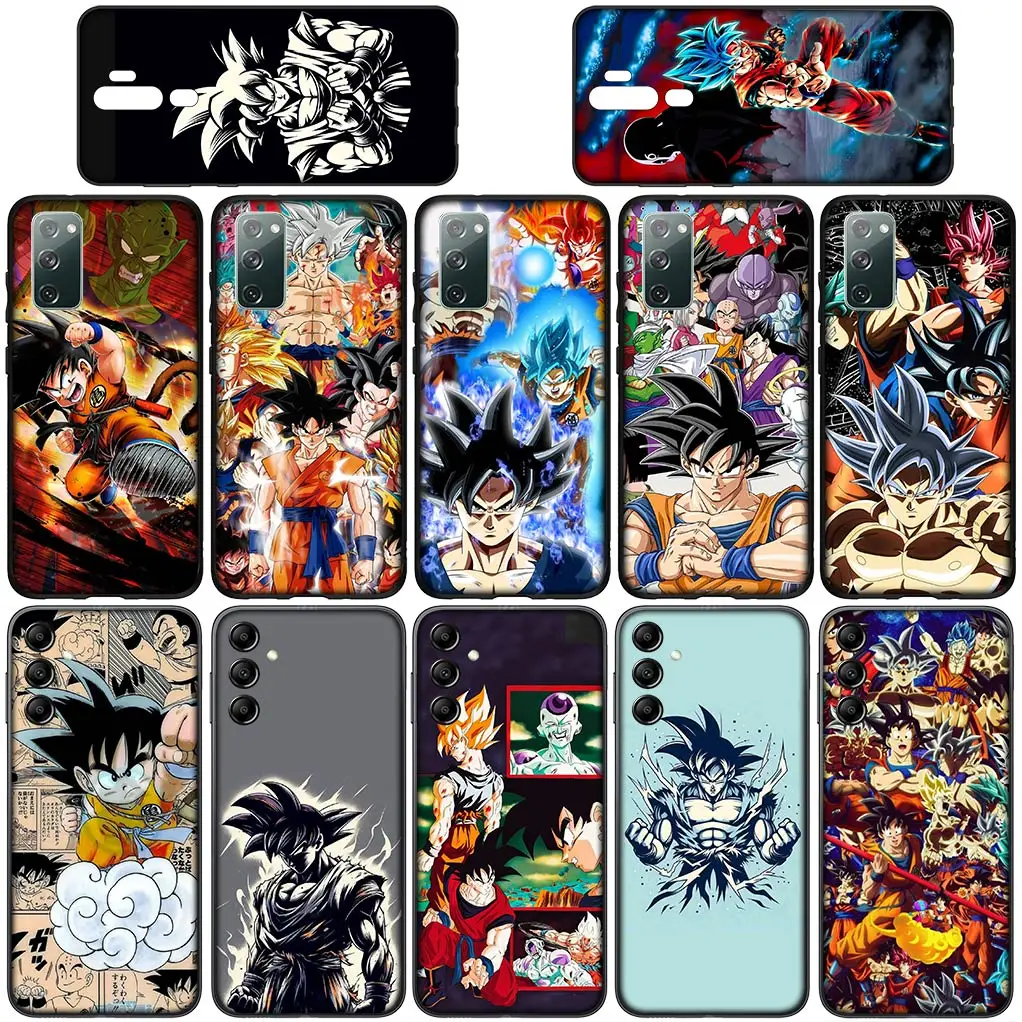 Dragons G-Gokus B-Balls Cover Phone Case for Samsung Galaxy S22 S21 S20 Fe Ultra S8 Plus + S7 Edge M15 Flexible Coque