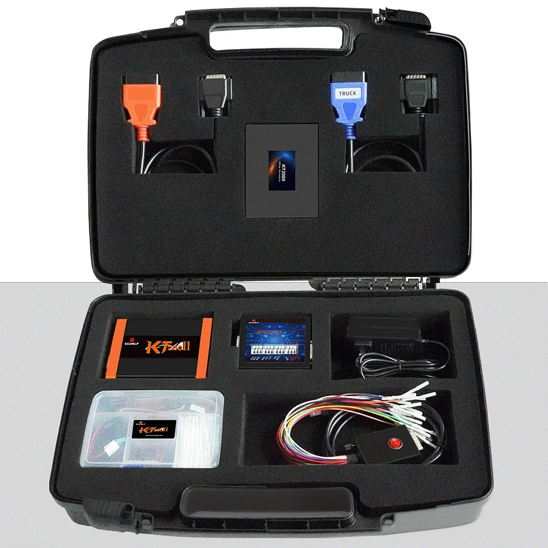 ECUHELP KT200 Gen2 KT200II 2024 NEW ECU Programmer Support ECU Chip Tuning DTC OBD/BOOT/BDM/JTAG