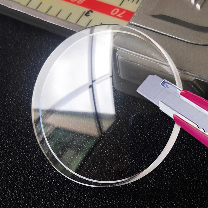 Sapphire Watch lens for SEIKO SUMO SHOGUN SKZ207KC Double dome 31x4.5x2.8mm transparent blue red Clear AR coating crystal glass