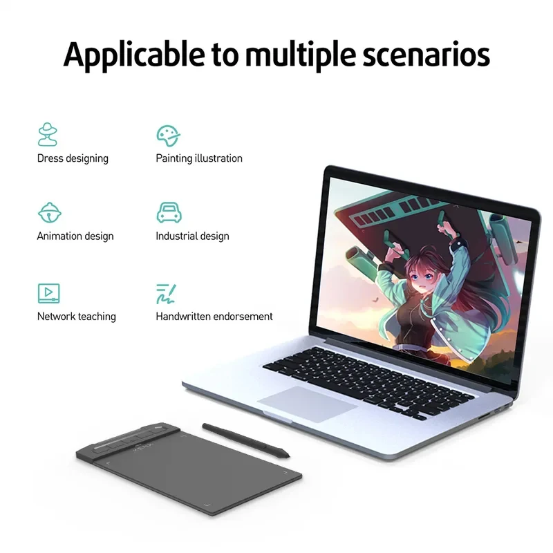 XENX X1-640 drawing board 6X4 inch graphics tablet hand-drawn