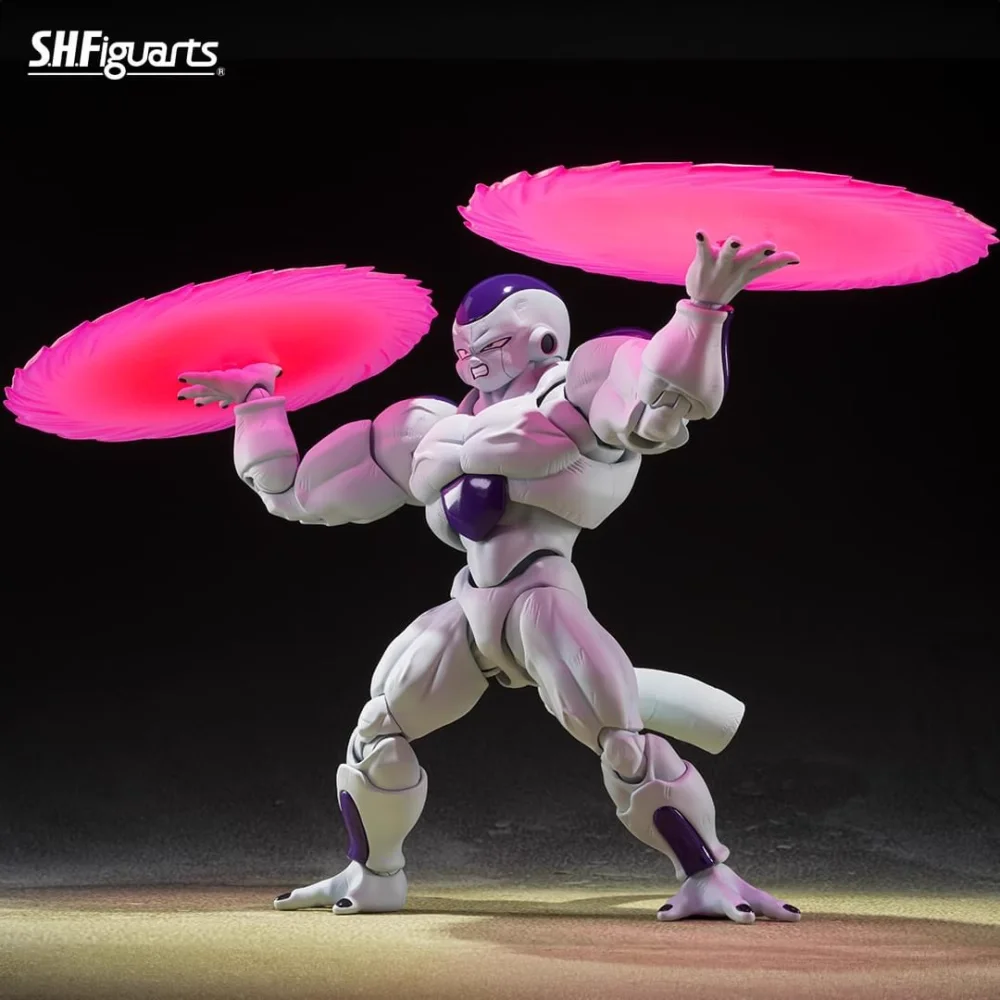 Original BANDAI S.H.Figuarts Dragon Ball Frieza Full Power Anime Figure Toys Model Collector Birthday Gift