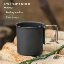 Camping Mug Aluminum Alloy Cup Tourist Tableware Picnic Utensils Outdoor Kitchen Equipment Travel Cooking Set Cookware Hiking