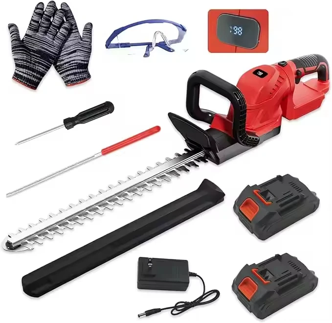 

Cordless Lithium-ion-powered Handheld Multi-purpose Hedge Trimmer Equipped with the Necessary Gardening Tools